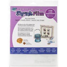 shrink film for crafts and other projects