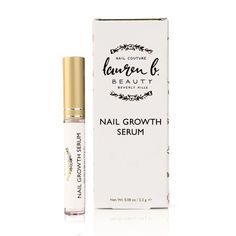 A Salvation serum for fragile, brittle nails that refuse to grow.--Salvation for fragile, brittle nails that refuse to grow. This sheer blend of amino acids, antioxidants, Vitamins E and C, peptides and biotin sinks in instantly to boost natural nail growth and strength. Brush it directly onto your nails before applying polish, or on bare nails once or twice a day. Directions: Use thin applicator brush to apply directly onto the base of nails where your nail and cuticle meet (the half moon porti Nail Growth Serum, Nail Growth Tips, Grow Nails Faster, Nail Serum, Food Nails, How To Grow Nails, Brittle Nails, Nail Growth, Nail Strengthener