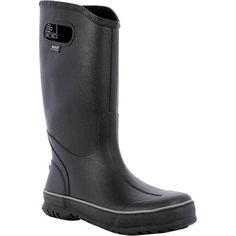 Become dauntless in the face of bad weather with the Bogs Men's Rain Boot. Constructed with natural rubber, this boot is waterproof and offers a durable and flexible fit. The Bogs Max-Wick lining helps keep feet dry and cozy, while the cushioned molded EVA footbed lets you move comfortably all day long. A BioGrip anti-slip outsole provides traction whether you're making your way through town or taking care of business in your own backyard. Bog Man, Girls Rain Boots, Rain Boots Fashion, Mens Rain Boots, Boots Waterproof, Rubber Boot, Rain Boot, Famous Footwear, Girls Boots