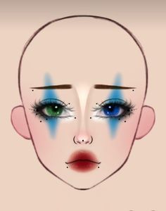 like , comenta y descarga Clown Makeup Looks Drawing, Maquillaje De Payaso Mujer, Russian Makeup, Holloween Makeup, Creepy Makeup, Vampire Bride, Cute Halloween Makeup