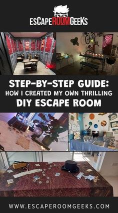 the escape room geek's guide to how i created my own chilling diy escape room