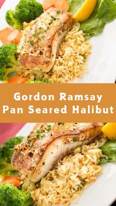 Gordon Ramsay Pan Seared Halibut Pan Seared Halibut Recipes Butter, Halibut Recipes Pan Seared, Halibut Pan Seared, Pan Fried Halibut, Best Halibut Ever, Pan Seared Halibut, Seared Halibut Recipes, Poached Halibut Recipes, Halibut And Rice Recipe