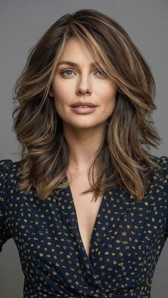 Haircuts With Long Layers, Red And Blonde Highlights, Volume Haircut, Simply Hairstyles, Voluminous Layers, Red And Blonde, Summer Haircut, Haircuts 2024, Ideas Haircut