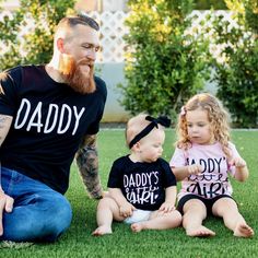 "Celebrate the special bond between a daddy and his daughter with these adorable matching shirts! Our Father's Day Daddy and Daughter Shirts are the perfect way to show off your strong father-daughter connection in style. The set includes a Daddy's Girl shirt for her and a coordinating shirt for him, making it a perfect Father's Day gift or anytime present. These Father Daughter Shirts are not only cute but also comfortable, perfect for creating lasting memories together. Get your matching set today and cherish the love between a father and his little girl! -EACH SHIRT IS SOLD SEPARATELY- Choose design and size from the drop down menu and then push add to cart. Repeat the process until both shirts are in your cart then check out. + Machine washable & dryer safe (I recommend drying on delic Family Matching T-shirt For Father's Day, Father Daughter Shirts, Daughters Shirt, Father Daughter, Boyfriend Fit, Matching Shirts, Unisex Shirts, Unisex Shirt, Cute Shirts