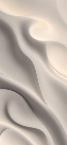 an abstract white background with wavy lines and curves in the center, as if it were liquid or water