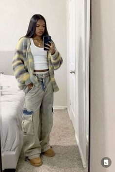 Venus Sagittarius, Snazzy Outfits, Tuff Fits, Pakaian Hipster, Fall Wallpapers, Thrift Inspo, Earthy Outfits, Birthday Hair