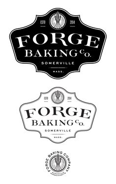 two logos for force baking co