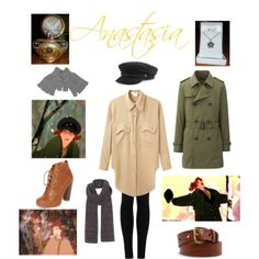 there is a collage of clothes and accessories including hats, scarves, gloves, boots