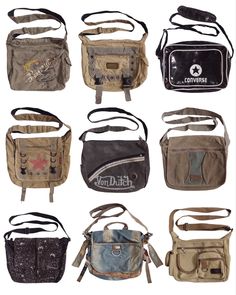 vintage messenger bags Dr Shoes, Estilo Hippie, Neue Outfits, Estilo Punk, Swaggy Outfits, Mode Inspo, 가을 패션