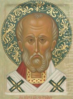 an icon of st nicholas the great