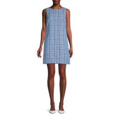 This Is A Dress From Theory That Has A Blue Multi Color Pattern With A Sleeveless Design And A Round Neck. The Dress Is Made Of Viscose And Linen Material, While The Fabric Type Is Satin. The Dress Has A Short Length And Has A Zip Closure. It Is Designed For Travel, Party/Cocktail, Casual, Workwear, And Business. It Is A Shift Dress And Has A Size Of 00, The Dress Is For Women And It Has A Regular Size Type. The Dress Has A Lined And Lightweight Feel, Which Would Be Perfect For Summer, Fall, And 60s Shift Dress, Cocktail Casual, Theory Dress, Casual Workwear, Classic Preppy, Travel Party, Linen Material, Shift Dress Black, Distressed Black Jeans