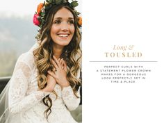 PaperDivas Blog - Beautiful Wedding Hair Styles Perfect Curls