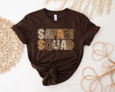 Safari Shirt Women, Zoo Trip Shirts, Zoo Crew Family Shirts, Jungle Theme Shirts, Cousin Tshirts, Safari Squad Shirt, Zoo Shirts, Zoo Themed Shirts, Safari Vest