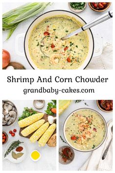 shrimp and corn chowder is an easy, delicious soup that's ready in under 30 minutes