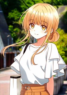 Blonde Anime Characters, Female Anime Characters, Photo To Cartoon, Cute Anime Chibi, Video Call, Cute Anime Wallpaper, Anime Angel, Anime Life, Cute Anime Pics