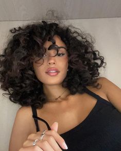 Take Care Of Curly Hair, Poofy Hair, Hairdos For Curly Hair, Black Curly Hair, Curly Hair Women, Curly Hair Inspiration