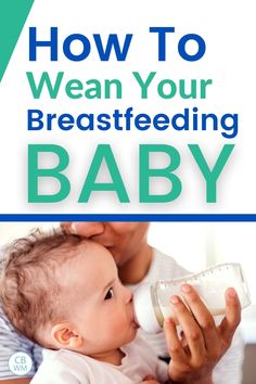 a baby drinking milk from a bottle with the words how to wear your breastfeeding baby