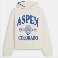 Worn Once! Pastel Hoodie, Black Crop Sweatshirt, Flower Hoodie, Letter Hoodie, Green Hoodie, Crop Sweatshirt, Oversized Sweatshirt, White Hoodie, Aspen