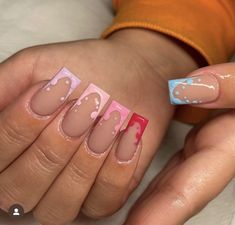 End Of Summer Nails Ideas, End Of Summer Nails, Lily Nails, Beauty Nails Design, Cute Acrylic Nail Designs, Dope Nail Designs