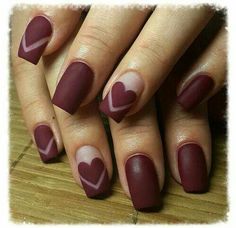 47 Gorgeous Vintage Inspired Nail Art Ideas 2017 Romantic Nails, Nail Designs Valentines, Best Nail Art Designs, Super Nails, Trendy Nail Art, Heart Nails, Coffin Nails Designs