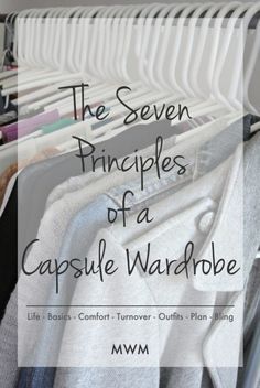 The seven secrets to a successful (and organized) seasonal capsule wardrobe. Style Capsule Wardrobe, Wardrobe Organization, Wardrobe Minimalist, Style Capsule, Capsule Wardrobe Minimalist, Wardrobe Fashion, Capsule Closet