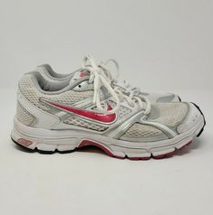 Nike Shoes There is some staining, please see photos Women's size 8 @boyds_boutique P# Pink Nike Shoes, Pink Running Shoes, Old Shoes, Pink Nikes, Athletic Sneakers, Running Sneakers, Shoes Athletic, Nike Shoes, Womens Sneakers