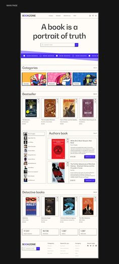 an image of a website page with books on the front and back pages, as well as