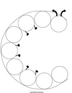 the dotted circle is made up of four circles