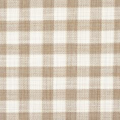 a brown and white checkered fabric