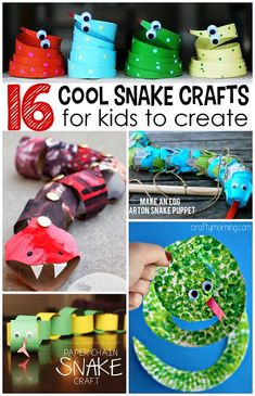 cool snake crafts for kids to make