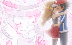 Ash x Serena Pokemon Poses, Pokémon Serena, Pokemon Ash