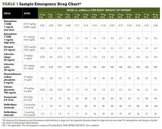 Crash Cart Medications, Veterinary Fluid Rates, Anesthesia Monitoring, Vital Signs Chart, Veterinary Anesthesia, Veterinary Study, Med Notes, Veterinary Nursing