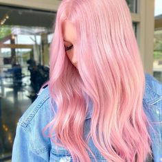 Bubblegum Pink Hair, Pink Hair Color, Pink Hair Dye, Brown Blonde Hair, Rose Hair, Hair Images