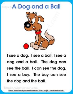 a dog and a ball poem