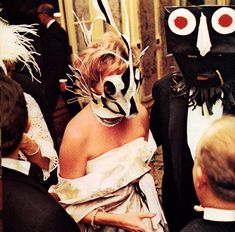 Lee Radziwill, Black And White People, Plaza Hotel, Masquerade Party, The Plaza