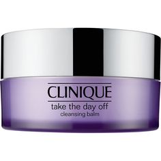 Clinique Take The Day Off Cleansing Balm | Ulta Beauty Clinique Face Wash, Clinique Take The Day Off, Lightweight Makeup, Clinique Skincare, Cleansing Skin, Double Cleansing, Top Skin Care Products, Skin Care System, Make Up Remover