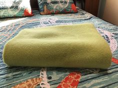 Chartreuse Wool Blanket  80 x 67...color is good and bright Doesn't show well in pictures  Has one small eraser size hole Wool Blanket, Blankets & Throws, Blankets, Display Homes, Paper Party Supplies, Purses And Bags, Wool, Music Clothes, Color