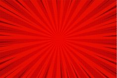 an abstract red background with rays