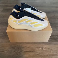 Yeezy 700 V3 "Safflower" Size: M 8 Deadstock Price Is Firm Due To Poshmark Fees Black Yeezys, Adidas Yeezy 350 V2, Shoes Yeezy, Yeezy Foams, Mens Yeezy, Adidas Yeezy 350, Yeezy 500, Yeezy 700, Adidas Boost