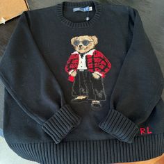 Sold Out Everywhere! Perfect For Your Holiday Parties This Season - Will Ship As Early As Possible So You Can Get It In Time For Christmas! Ralph Lauren Sweater Women, Ralph Lauren Bear, Bear Sweater, Polo Ralph Lauren Kids, Polo Ralph Lauren Sweater, Polo Ralph Lauren Women, Ralph Lauren Boys, Polo Bear, Ralph Lauren Sweaters