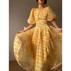 Olivia Mark - Belted Design Midi Dress with Waist Emphasis France Dress, Party Long Dress, Vintage Print Dress, Sleeves Clothing, Vestidos Vintage, Silk Maxi Dress, Spring Summer Dress, Printed Dress, Retro Dress