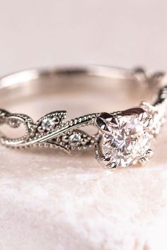 Looking for the perfect Engagement Ring? Womens Rings Unique, Engagement Rings Ideas, Rings Ideas, Unique Diamond Engagement Rings, The Perfect Engagement Ring, Vintage Diamond Rings, Dream Engagement Rings, Beautiful Engagement Rings, White Gold Engagement