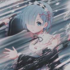 Rem Pfp, White Hair Anime Guy, Re Zero Rem, Zero Wallpaper, Anime One, I Love Anime, Join Us