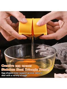 1pc Egg Shell Opener Egg Beater Egg Shell Separator Home Kitchen Baking Tools Multicolor    Stainless Steel     Camping & Hiking, size features are:Bust: ,Length: ,Sleeve Length: Curling Wand Set, Camping Gas, Curling Hair With Wand, Egg Beater, Gas Cooker, Gas Bbq, Egg Shell, Egg Beaters, Kitchen Baking