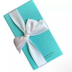 Tiffany & Co Blue Silver Polishing Cloth Extra Large 18" X 18" Will Come Wrapped In Bow As Pictured. Tiffany Box, Tiffany & Co., Blue And Silver, Extra Large, Blue White, Color Blue, Blue And White, Women Accessories, Silver