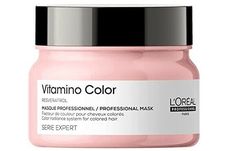 Serie Expert Mask VitamiNo ColoR MascariLLa 200ML LoreaL Peluqueria ProfesionaL Loreal Vitamino mask: repairs and adds shine to the hair in just 1 minute. A revolutionary gel texture for a more rapid and homogeneous distribution of beneficial active. APPLICATION Use the equivalent of 1 or 2 tablespoons mask as the hair. Deal lock by lock with brush touching the scalp. Massage well to the formula exercise its moisturizing effect on the scalp. In the long, pointed perform kneading massage. Leave o Loreal Hair Mask, Loreal Clay Mask, Loreal Hair Spa, Loreal Nutrifier, Vitamino Color Loreal, Gel Texture, Scalp Massage, Hair Fibers, Colored Hair