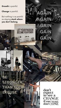 Gym motivation vision board Gym Consistency Aesthetic, Vision Board Ideas Workout, Gym Aesthetic Collage, Fitness Vision Board Ideas Inspiration, Vision Board Sport, Sport Motivation Aesthetic, Ads Workout, Fitness Mood Board, Workout Collage