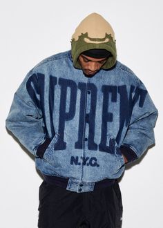 Spring/Summer 2023 Lookbook – Supreme Jeans Suit, 2023 Lookbook, Supreme Clothing, Trippy Artwork, Mens Outfit Inspiration, Spring Summer 2023, Virgil Abloh