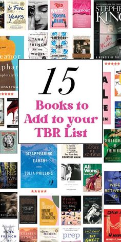 books to add to your tbr list with the title's top ten lists