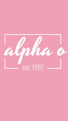 the logo for alphia's restaurant, est 1897 on a pink background